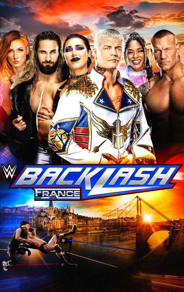 WWE Backlash 2024 Blu Ray The Wrestling Elite